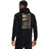 imageUnder Armour Mens New Freedom Flag HoodieBlack 002None
