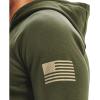imageUnder Armour Mens New Freedom Flag HoodieMarine Od Green 390Desert Sand