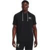 imageUnder Armour Mens Rival Terry ShortSleeve Hoodie001 Black   Onyx White