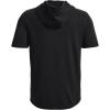 imageUnder Armour Mens Rival Terry ShortSleeve Hoodie001 Black   Onyx White