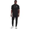 imageUnder Armour Mens Rival Terry ShortSleeve Hoodie001 Black   Onyx White