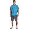 imageUnder Armour Mens Rival Terry ShortSleeve Hoodie419 Capri   Onyx White
