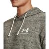 imageUnder Armour Mens Rival Terry ShortSleeve Hoodie504 Grove Green   Onyx White