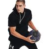 imageUnder Armour Mens Rival Terry ShortSleeve HoodieBlack 001Onyx White