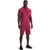 imageUnder Armour Mens Rival Terry ShortSleeve HoodieBlack Rose 665Onyx White