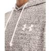 imageUnder Armour Mens Rival Terry ShortSleeve HoodieDeep Sea 459Onyx White