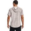 imageUnder Armour Mens Rival Terry ShortSleeve HoodieDeep Sea 459Onyx White