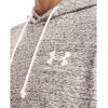 imageUnder Armour Mens Rival Terry ShortSleeve HoodieOnyx White 112Cruise Gold