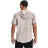 imageUnder Armour Mens Rival Terry ShortSleeve HoodieOnyx White 112Cruise Gold