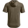 imageUnder Armour Mens Rival Terry ShortSleeve HoodieTent 361Onyx White