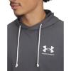 imageUnder Armour Mens Rival Terry Sleeveless Hoodie025 Castlerock   Onyx White