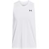 imageUnder Armour Mens Tech Tank Top100 White   Black