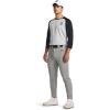 imageUnder Armour Mens Utility 34 Performance Shirt011 Mod Gray Full Heather  Black  Black
