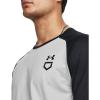 imageUnder Armour Mens Utility 34 Performance Shirt011 Mod Gray Full Heather  Black  Black
