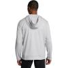 imageUnder Armour Mens Utility Hoodie 011 Mod Gray Light Heather   White Large