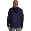 imageUnder Armour Mens Utility Hoodie410 Midnight Navy   White
