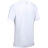 imageUnder Armour Mens Velocity 20 Short Sleeve T Shirt100 White   Steel