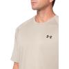 imageUnder Armour Mens Velocity 20 Short Sleeve T Shirt203 Timberwolf Taupe   Black