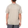 imageUnder Armour Mens Velocity 20 Short Sleeve T Shirt203 Timberwolf Taupe   Black
