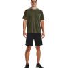 imageUnder Armour Mens Velocity 20 Short Sleeve T Shirt390 Marine Od Green   Black
