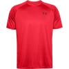 imageUnder Armour Mens Velocity 20 Short Sleeve T Shirt600 Red   Black