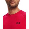 imageUnder Armour Mens Velocity 20 Short Sleeve T Shirt600 Red   Black