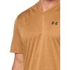 imageUnder Armour Mens Velocity 20 Short Sleeve V Neck T Shirt253 Tundra   Black