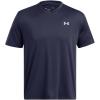 imageUnder Armour Mens Velocity 20 Short Sleeve V Neck T Shirt410 Midnight Navy   Mod Gray