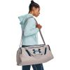 imageUnder Armour Undeniable 50 Duffle592 Ghost Gray  Ghost Gray  Petrol Blue
