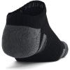 imageUnder Armour Unisex Adult Performance Cotton No Show Socks 3 Pairs001 Black  Black  Pitch Gray