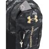 imageUnder Armour Unisex Hustle 60 Backpack 402 Blue AtlantisBlue AtlantisMetallic Silver One Size Fits Most001 Black  Black  Metallic Gold