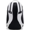 imageUnder Armour Unisex Hustle 60 Backpack 402 Blue AtlantisBlue AtlantisMetallic Silver One Size Fits Most100 White  White  Black