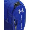 imageUnder Armour Unisex Hustle 60 Backpack 402 Blue AtlantisBlue AtlantisMetallic Silver One Size Fits Most401 Royal  Royal  Metallic Silver
