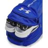 imageUnder Armour Unisex Hustle 60 Backpack 402 Blue AtlantisBlue AtlantisMetallic Silver One Size Fits Most401 Royal  Royal  Metallic Silver