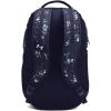 imageUnder Armour Unisex Hustle 60 Backpack 402 Blue AtlantisBlue AtlantisMetallic Silver One Size Fits Most410 Midnight Navy  Midnight Navy  Metallic Silver
