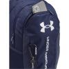imageUnder Armour Unisex Hustle 60 Backpack 402 Blue AtlantisBlue AtlantisMetallic Silver One Size Fits Most411 Midnight Navy  Midnight Navy  Metallic Silver