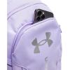 imageUnder Armour Unisex Hustle 60 Backpack 402 Blue AtlantisBlue AtlantisMetallic Silver One Size Fits Most538 Transparent  Transparent  Metallic Silver