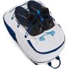 imageUnder Armour UnisexAdult Hustle Sport Backpack 647 Prime PinkBlackBlack One Size Fits All101 White  Varsity Blue  Blizzard
