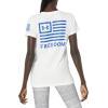 imageUnder Armour Womens New Freedom Banner TShirtWhite 101Royal