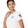 imageUnder Armour Womens New Freedom Banner TShirtWhite 101Royal