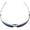 imageUnder Armour Youth Windup Wrap SunglassesShiny White  Gray With Blue Mirror