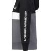 imageUnder Armour boys Long Sleeve Logo Hoodie ampamp Joggers SetBlackWhite