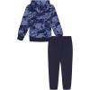 imageUnder Armour boys Long Sleeve Logo Hoodie ampamp Joggers SetNavy Marble