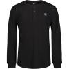 Black Henley Thermal