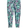 imageUnder Armour Girls HeatGear Printed Ankle Crop LeggingBlack 003Black