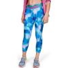 imageUnder Armour Girls HeatGear Printed Ankle Crop LeggingBlue