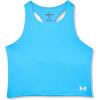 imageUnder Armour Girls Motion Crop Tank Top452 Ether Blue   White