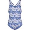imageUnder Armour Girls One Piece SwimsuitNebula Purple Waves