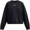 imageUnder Armour Girls Rival Fleece Oversized Crew001 Black   White