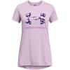 imageUnder Armour Girls Tech Big Logo Short Sleeve Crew Neck543 Purple Ace   Provence Purple
